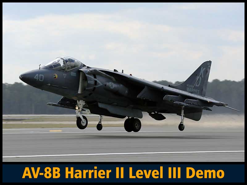 AV-8B Harrier Demo